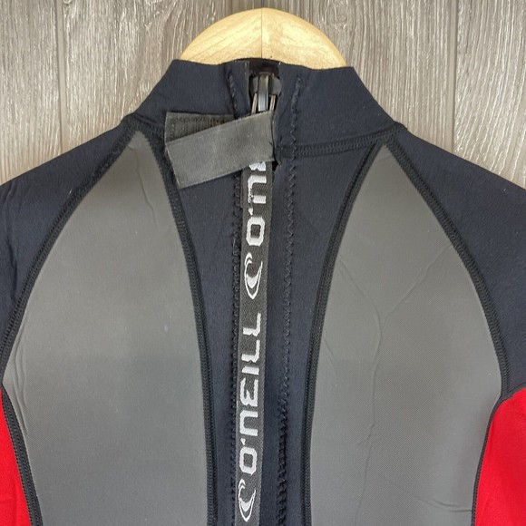 O'Neill Kids Swim Wetsuit - Black and Red - Picture 6 of 7